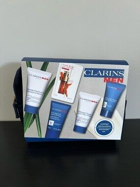 NWT Clarins Men Grooming Discovery Set